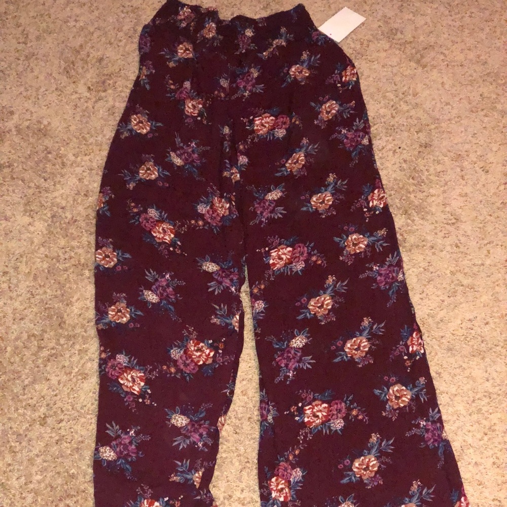 Wide leg pants